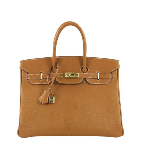 Bolsa Hermès Birkin 35 Caramelo