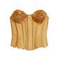 Corset Schiaparelli Twisted Dourado Tam. 34 Br