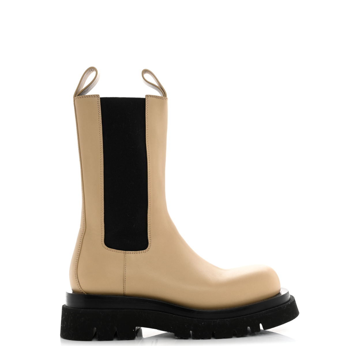Bota Bottega Veneta The Lug Chelsea Bege Tam. 36,5 Br