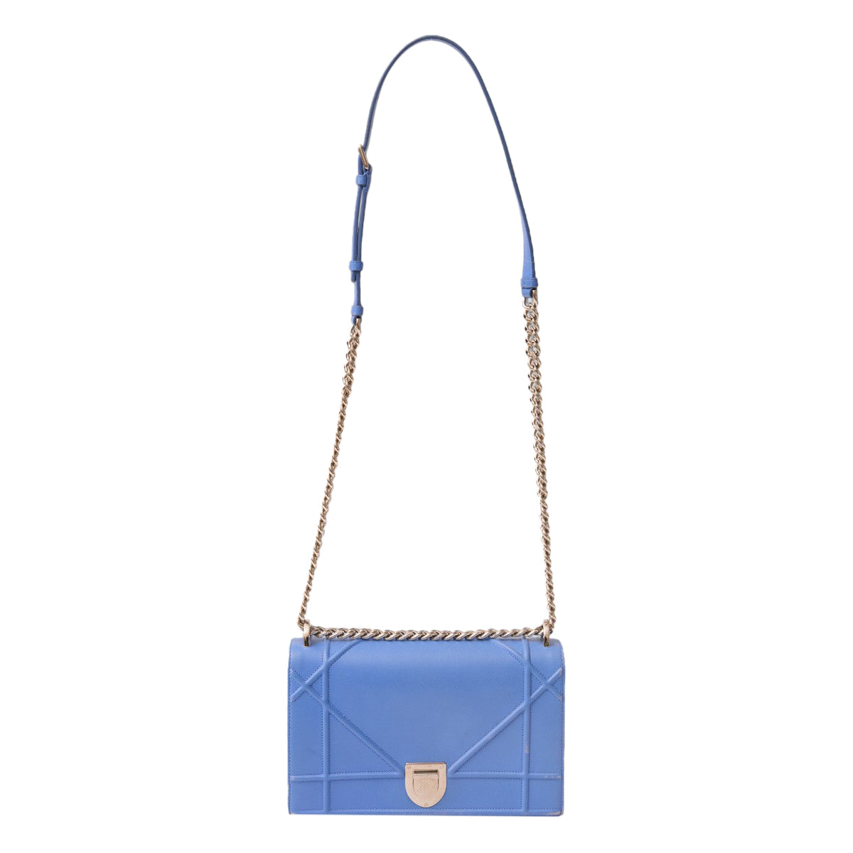 Bolsa Diorama Flap Bag da Christian Dior Azul