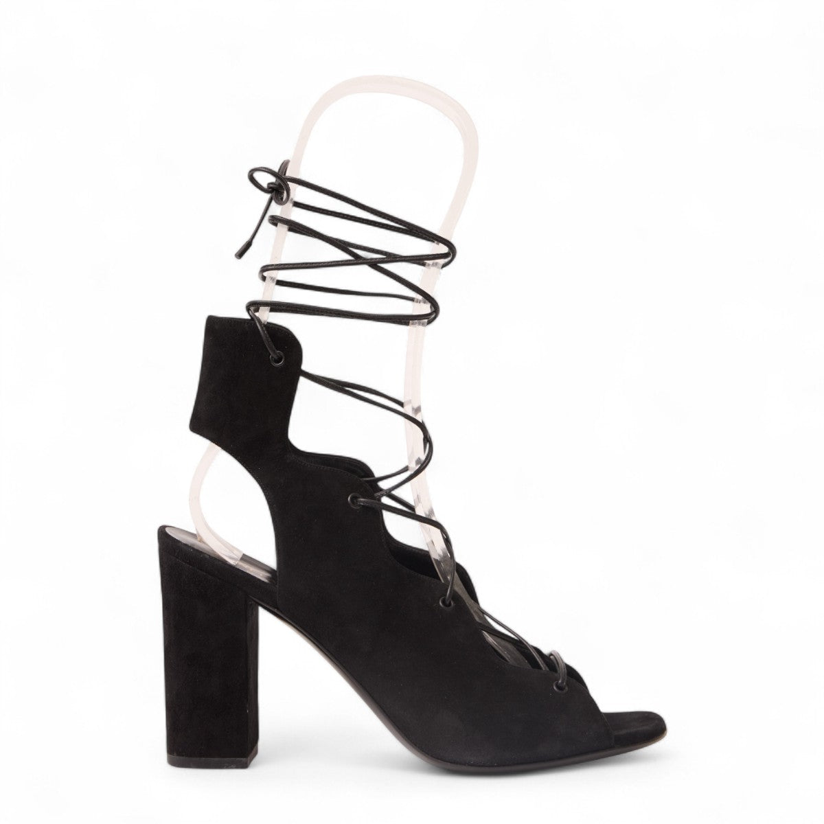 Sandalia Saint Laurent Preta TAM. 39