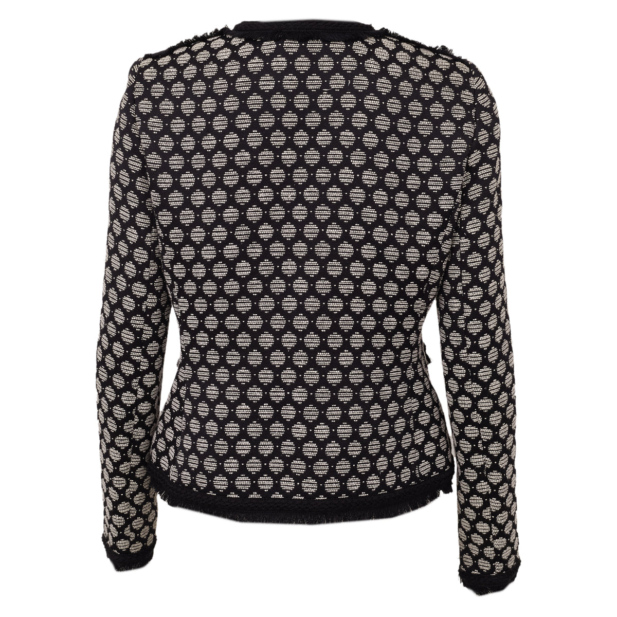 Casaco Karl Lagerfield Preto e Branco Tam P Br