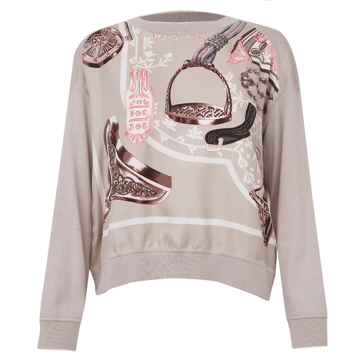 Malha Hermes Cinza Tam P Br