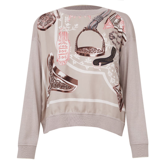 Malha Hermes Cinza Tam P Br