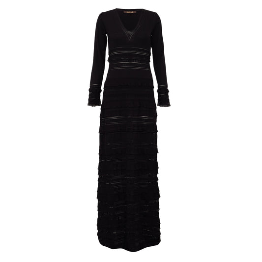 Vestido Roberto Cavalli Preto Renda Tam. 40 br