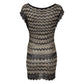 Vestido Missoni Verde e Preto Tam 34 Br