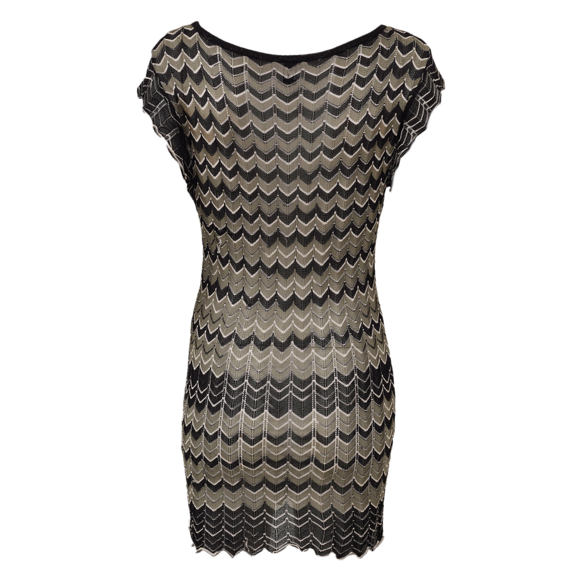 Vestido Missoni Verde e Preto Tam 34 Br