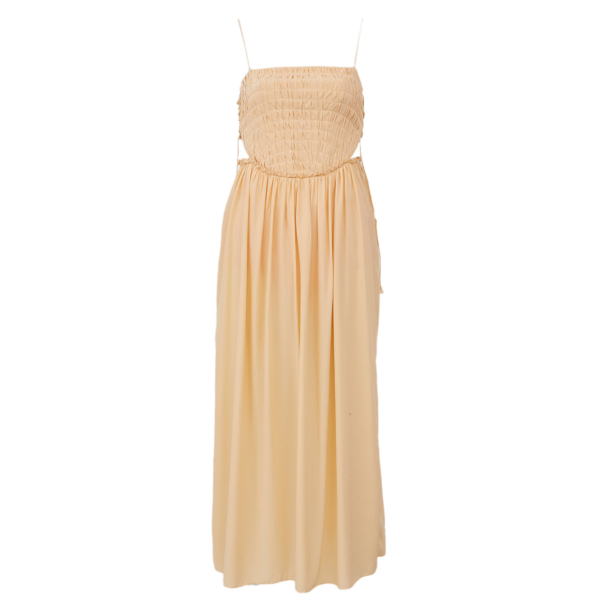 Vestido Paula Raia Bege Tam 36 Br