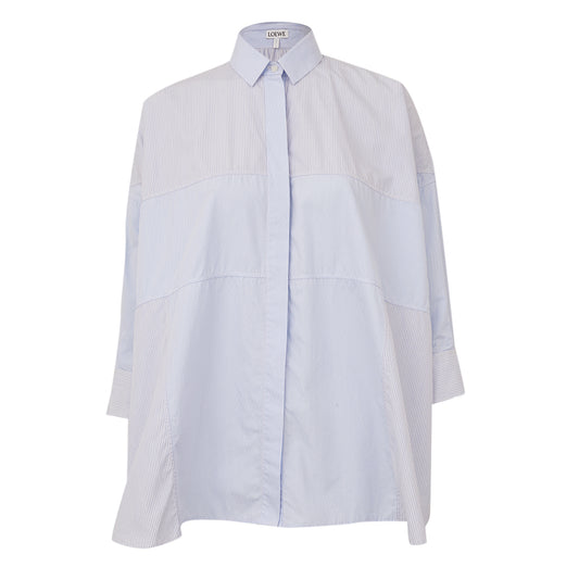 Camisa Loewe Listrada Azul Tam G Br