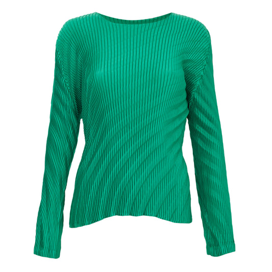 Blusa Issey Miyake Verde Tam P Br