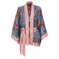 Kimono Gucci Estampado Azul TAM. G br