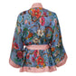 Kimono Gucci Estampado Azul TAM. G br