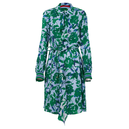 Vestido MIdi Carolina Herrera Estampado Tam M Br