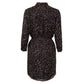 Vestido Curto Burberry Animal Print 40 Br