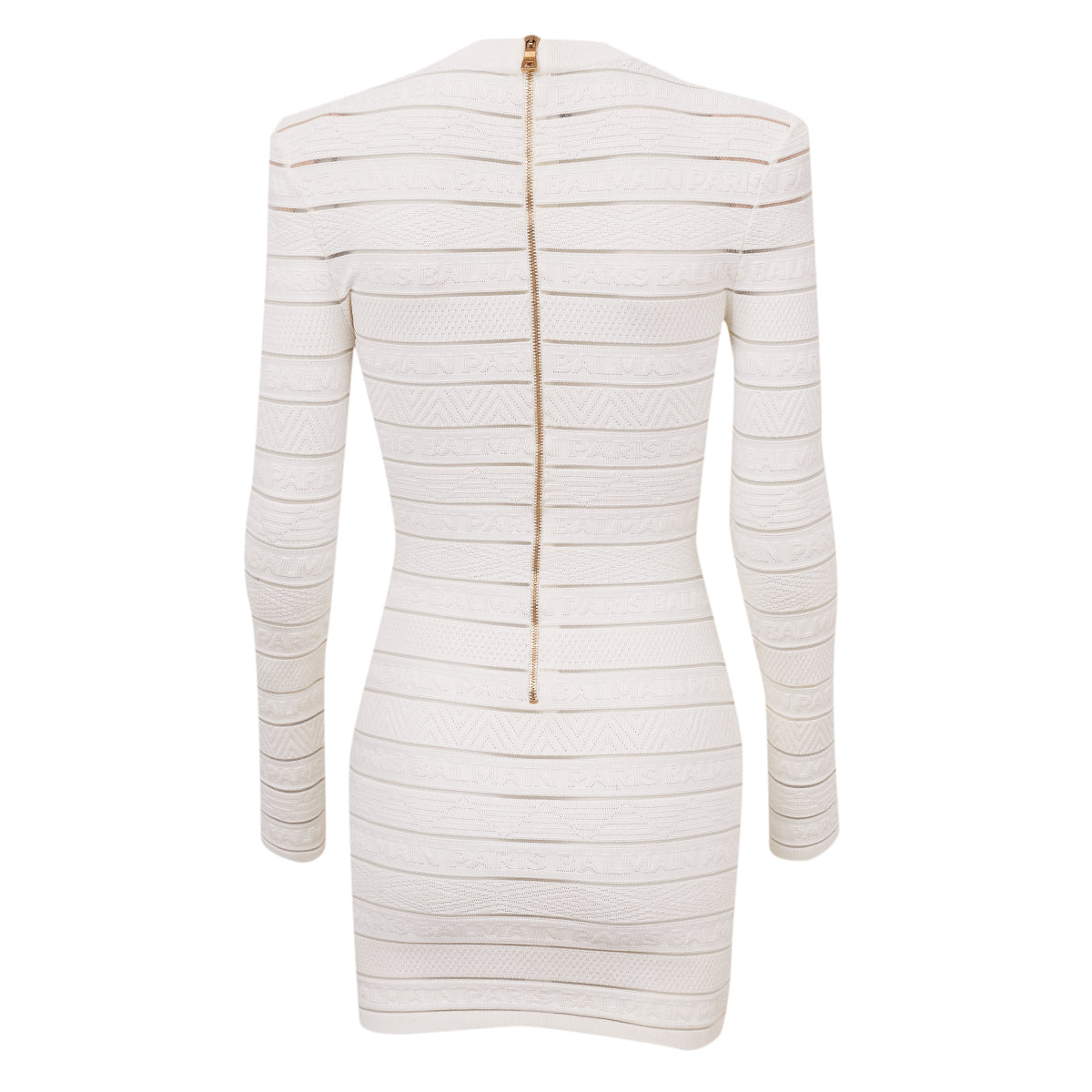 VESTIDO BALMAIN Branco TAM.  BR
