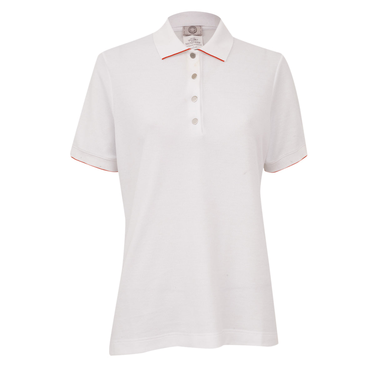 Camisa Polo Hermés Branca Tam M Br
