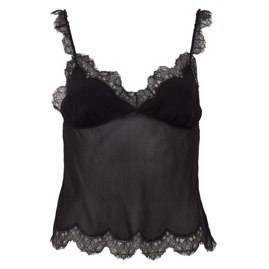 Blusa Moschino De Renda Preta Tam P Br