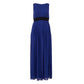 Vestido Carolina Herrera Azul Tam P br