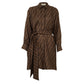 Vestido Fendi Monograma Tam 42 Br
