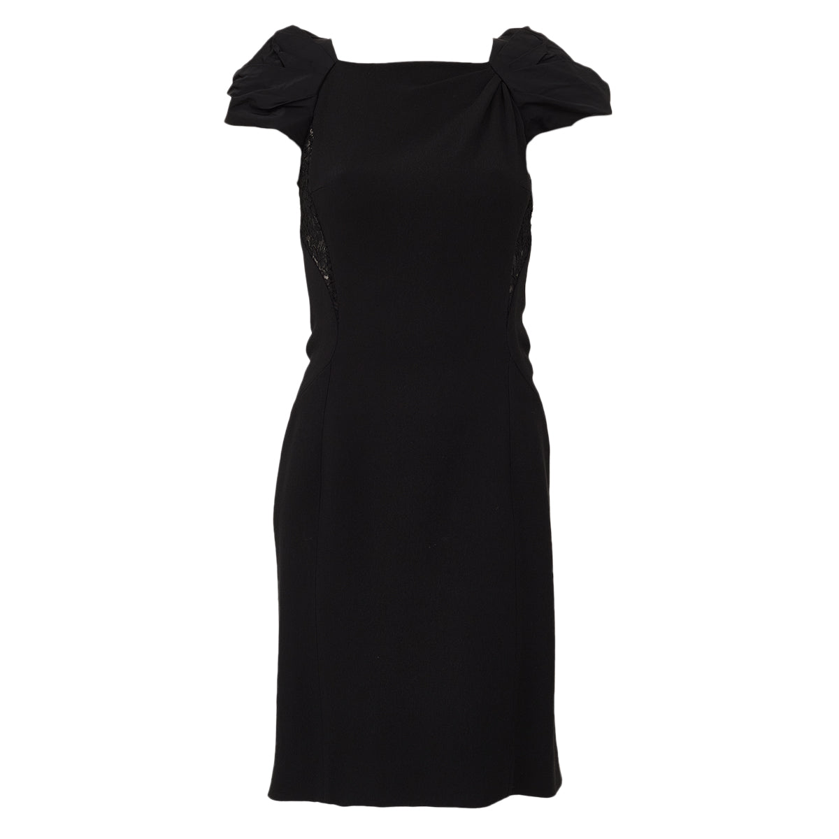 Vestido Louis Vuitton Preto Renda Tam P BR