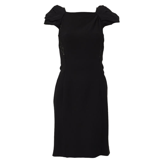 Vestido Louis Vuitton Preto Renda Tam P BR