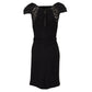 Vestido Louis Vuitton Preto Renda Tam P BR