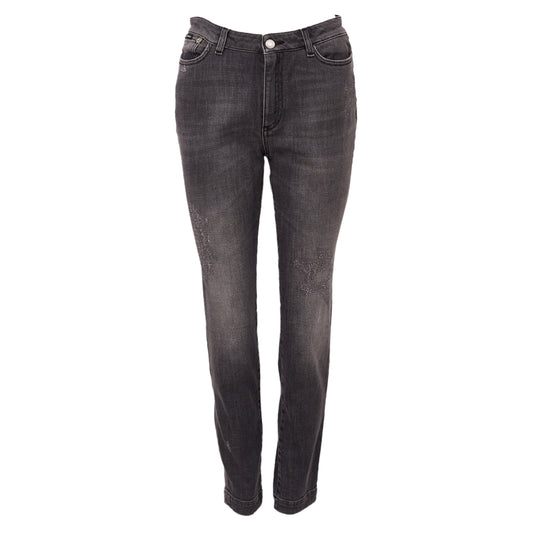 Calça Dolce&Gabbana Jeans Cinza Tam 36 Br