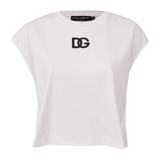 Regata Dolce&Gabbana Branca Tam 36 Br