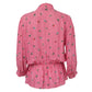 Blusa Balenciaga Rosa Estampada