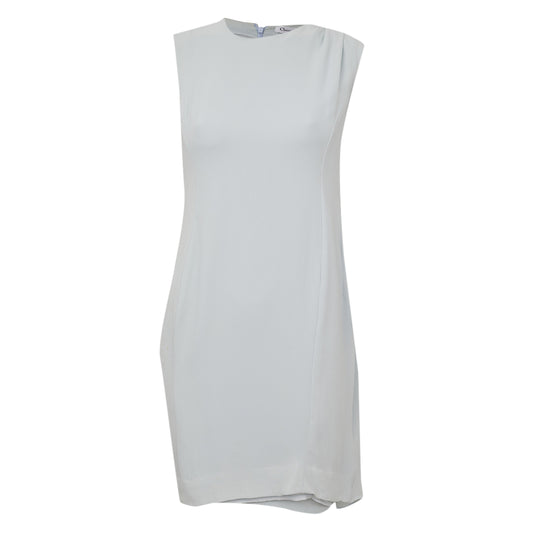 Vestido Christian Dior Azul Claro Tam 36 Br