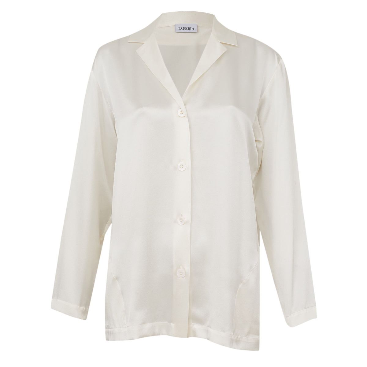 Camisa La Perla Acetinada Tam 42 Br