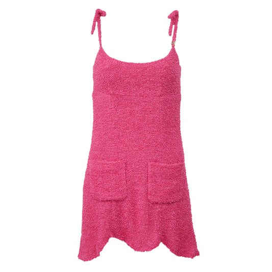 Vestido Chanel Rosa Tam 32 Br