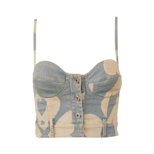 Cropped Moschino Jeans Estrela Tam 34 Br