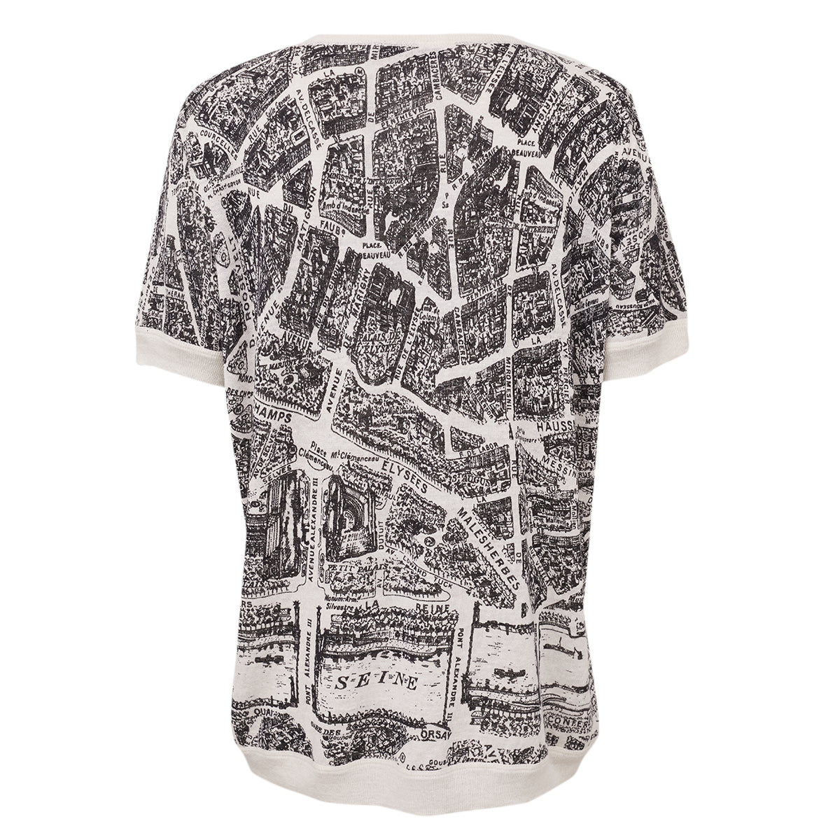 Camiseta Dior Preta e Branca Tam G BR