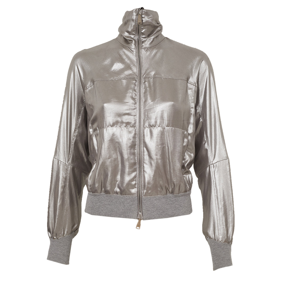 Casaco Ralph Lauren Prateado Tam P Br