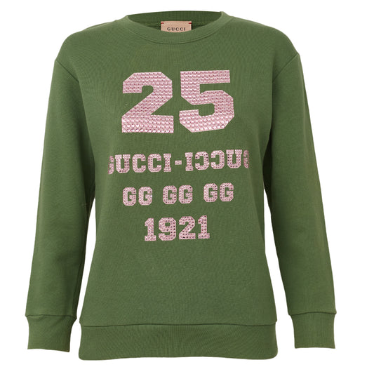 Moletom Gucci Verde Infantil tam. 10 anos  br