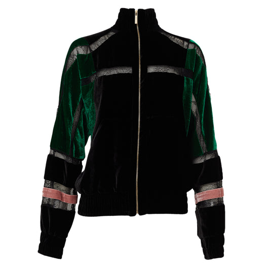 Casaco Elie Saab Veludo Preto Tam P Br