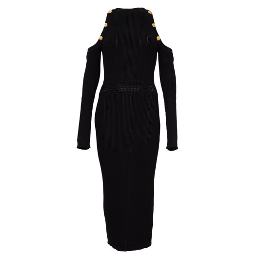 Vestido Balmain Preto tam 44 br