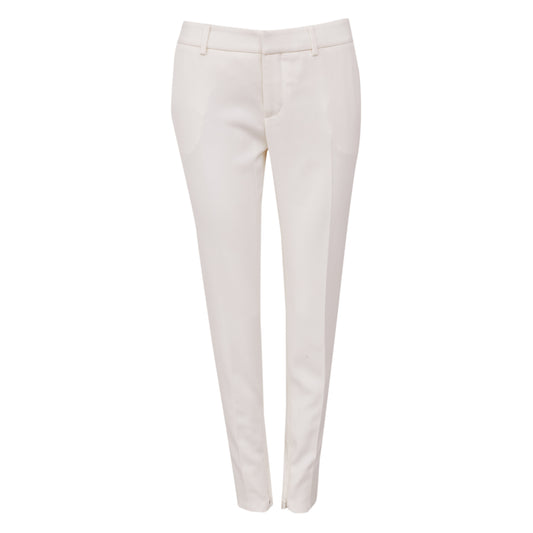 Calça Saint Laurent Branca Tam 34 Br