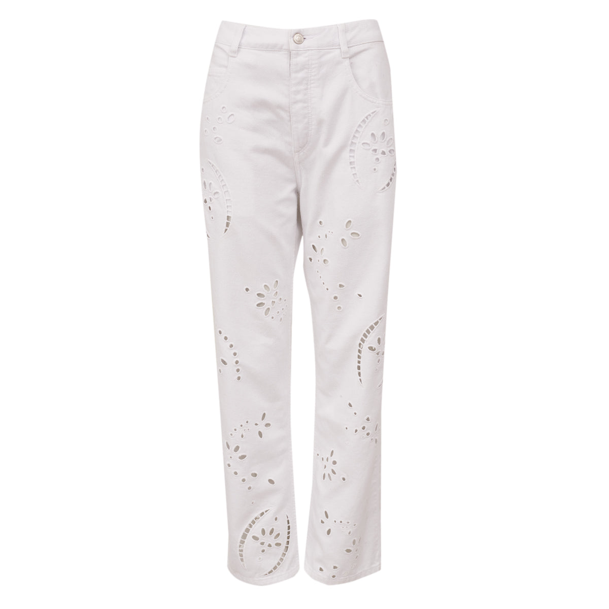 Calça Isabel Marant Branca Tam 36 Br