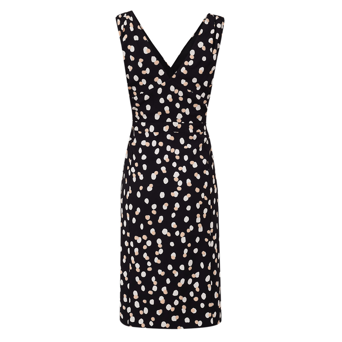 Vestido Altuzarra Preto com Bolinhas Tam 38 Br