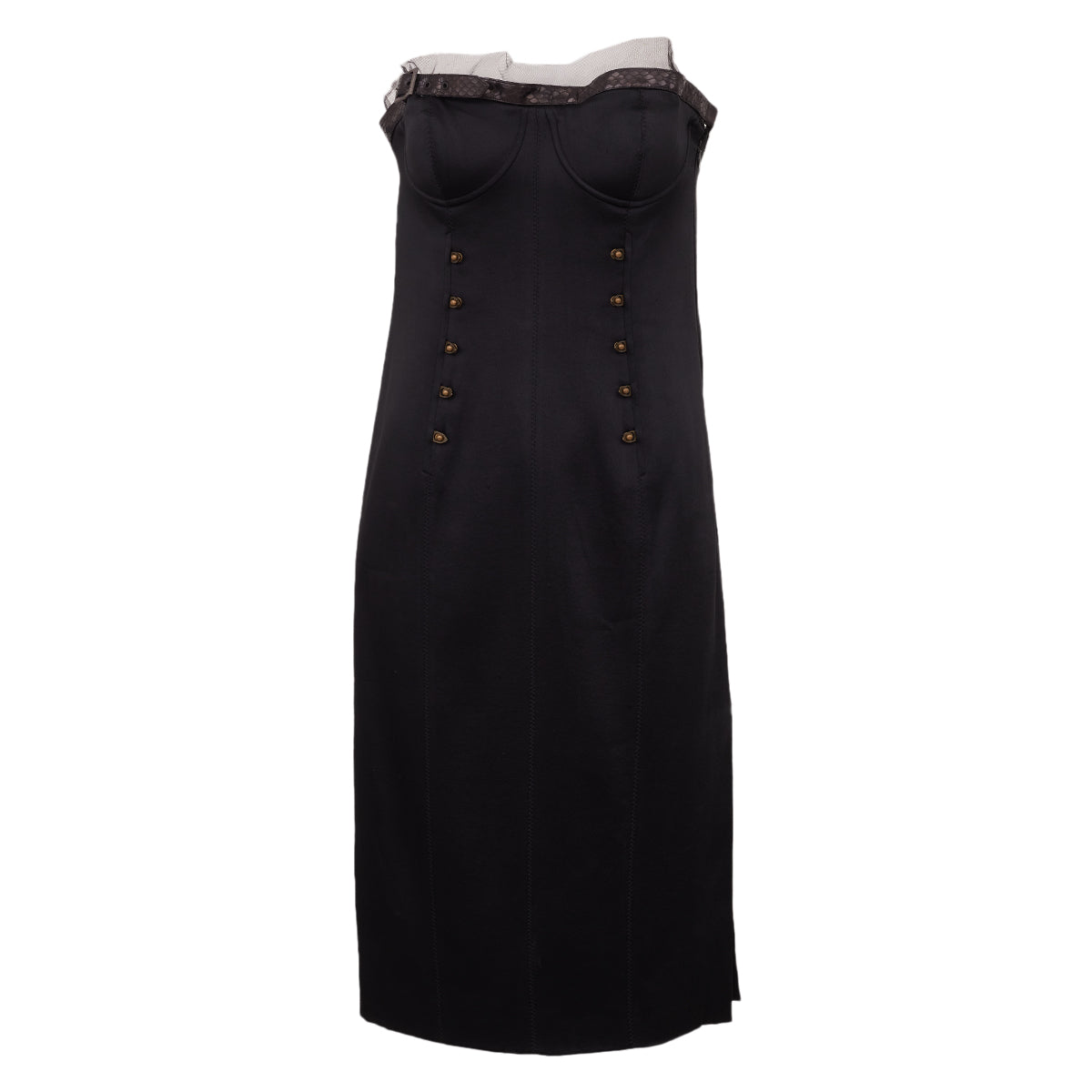 Vestido Dior Preto Tam 38 Br