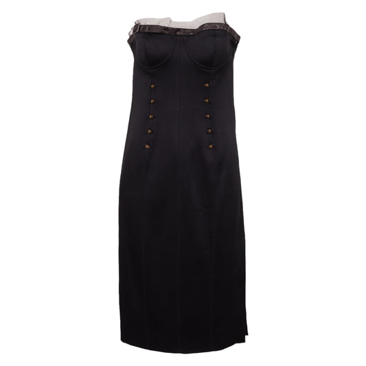Vestido Dior Preto Tam 38 Br