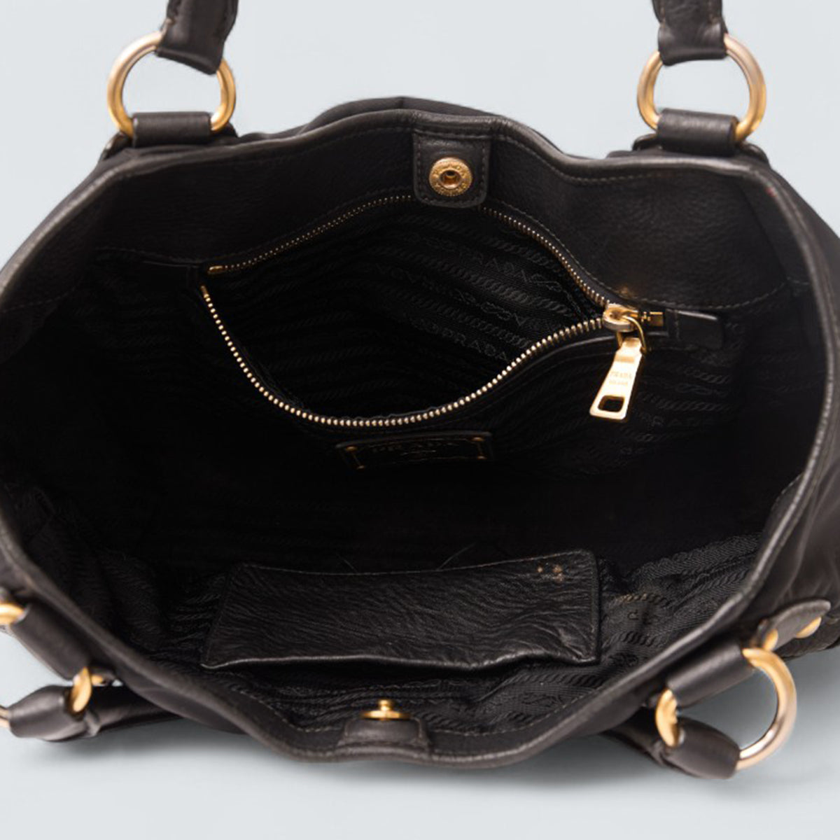 Bolsa Tote Prada Tessuto Vitello Daino