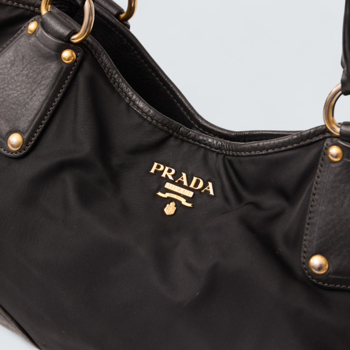 Bolsa Tote Prada Tessuto Vitello Daino