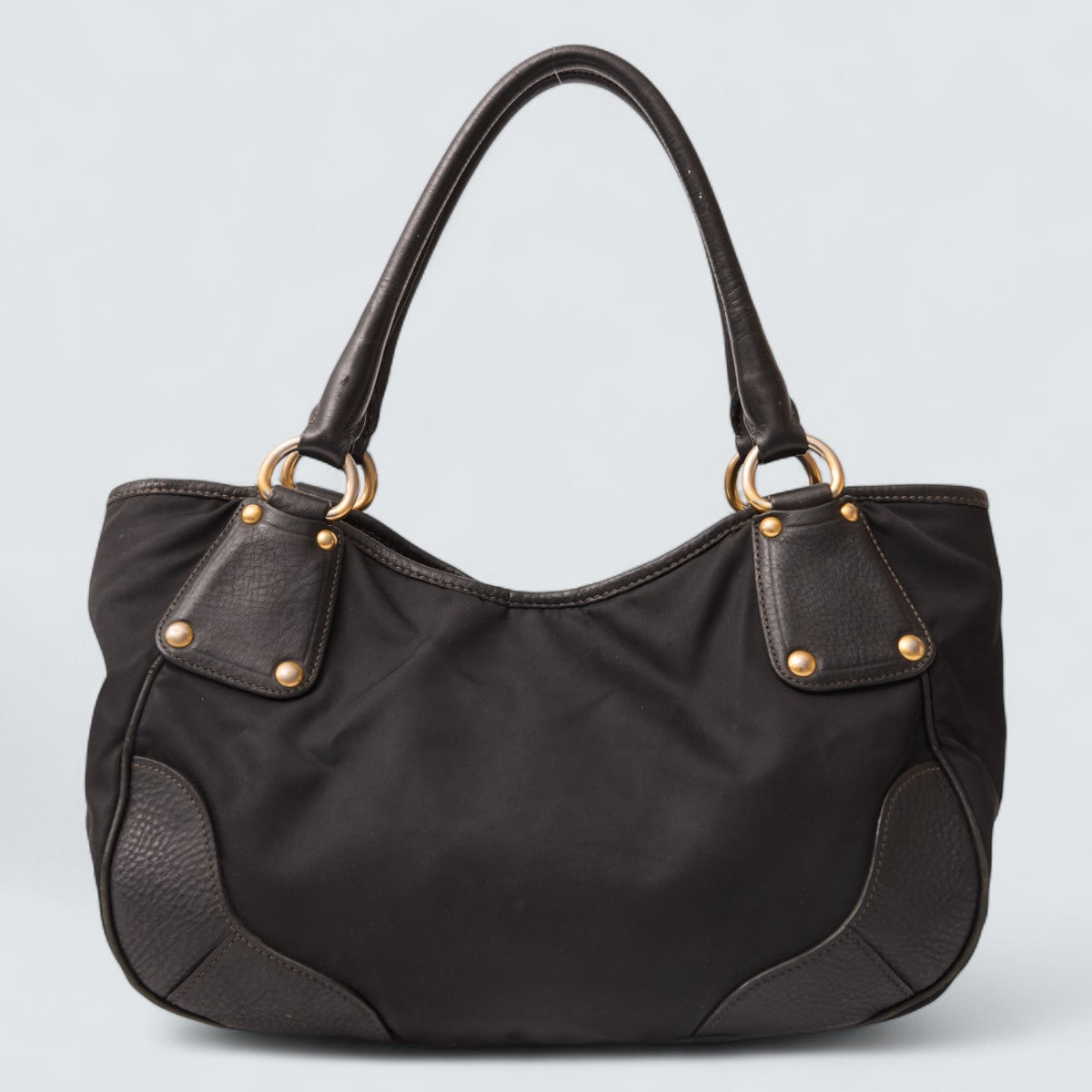 Bolsa Tote Prada Tessuto Vitello Daino