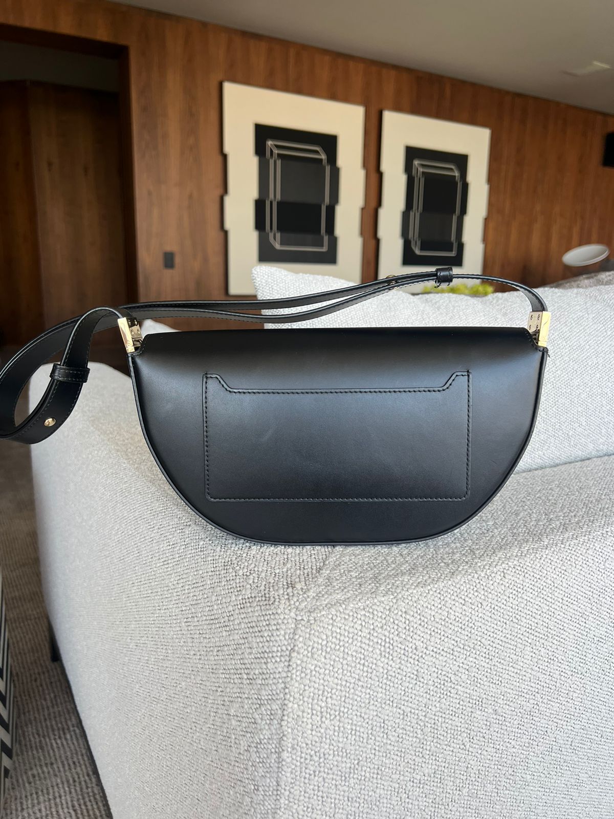 Bolsa Burberry Olympia Medium Preta