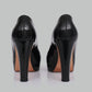 SCARPIN CHANEL PRETO E PRATA TAM. 37,5 BR