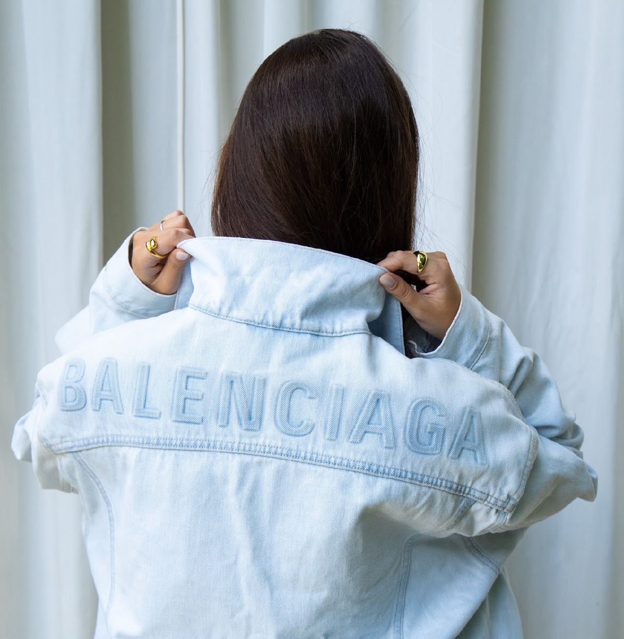 Jaqueta Balenciaga Jeans Masculino Tam. 36 Br