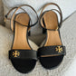 Sandalia Tory Burch Preta TAM. 37,5 BR